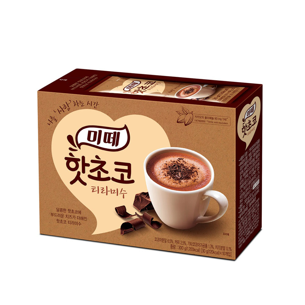 동서 미떼 핫초코 티라미수 10Tx3개 초콜릿 코코아