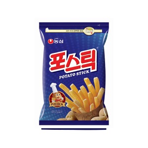 농심 포스틱 280g 8봉 대용량 과자 스낵 봉지과자